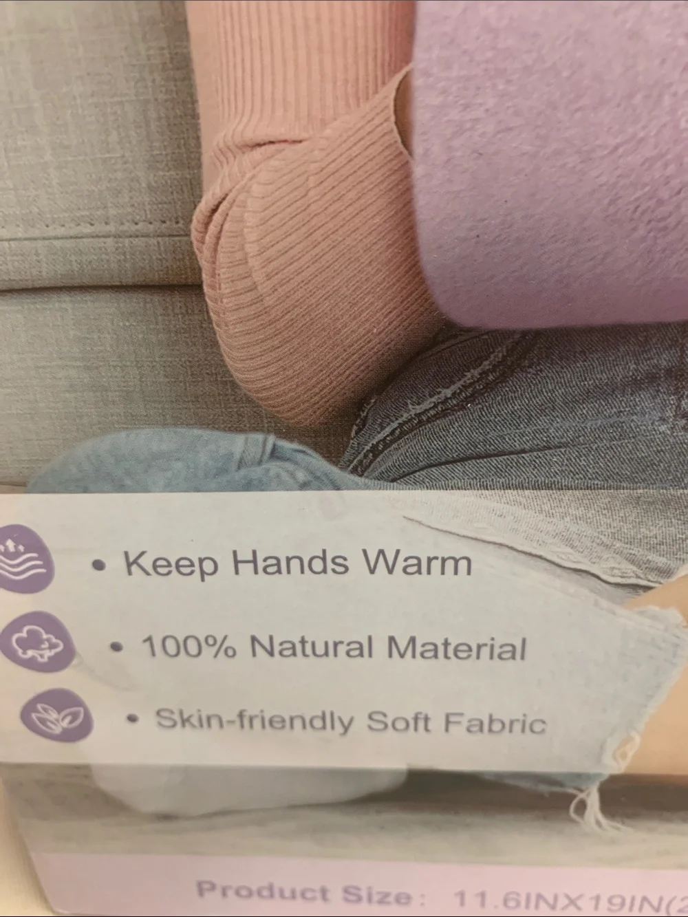 2-in-1 Microwavable Hand Warmer - Lavender
